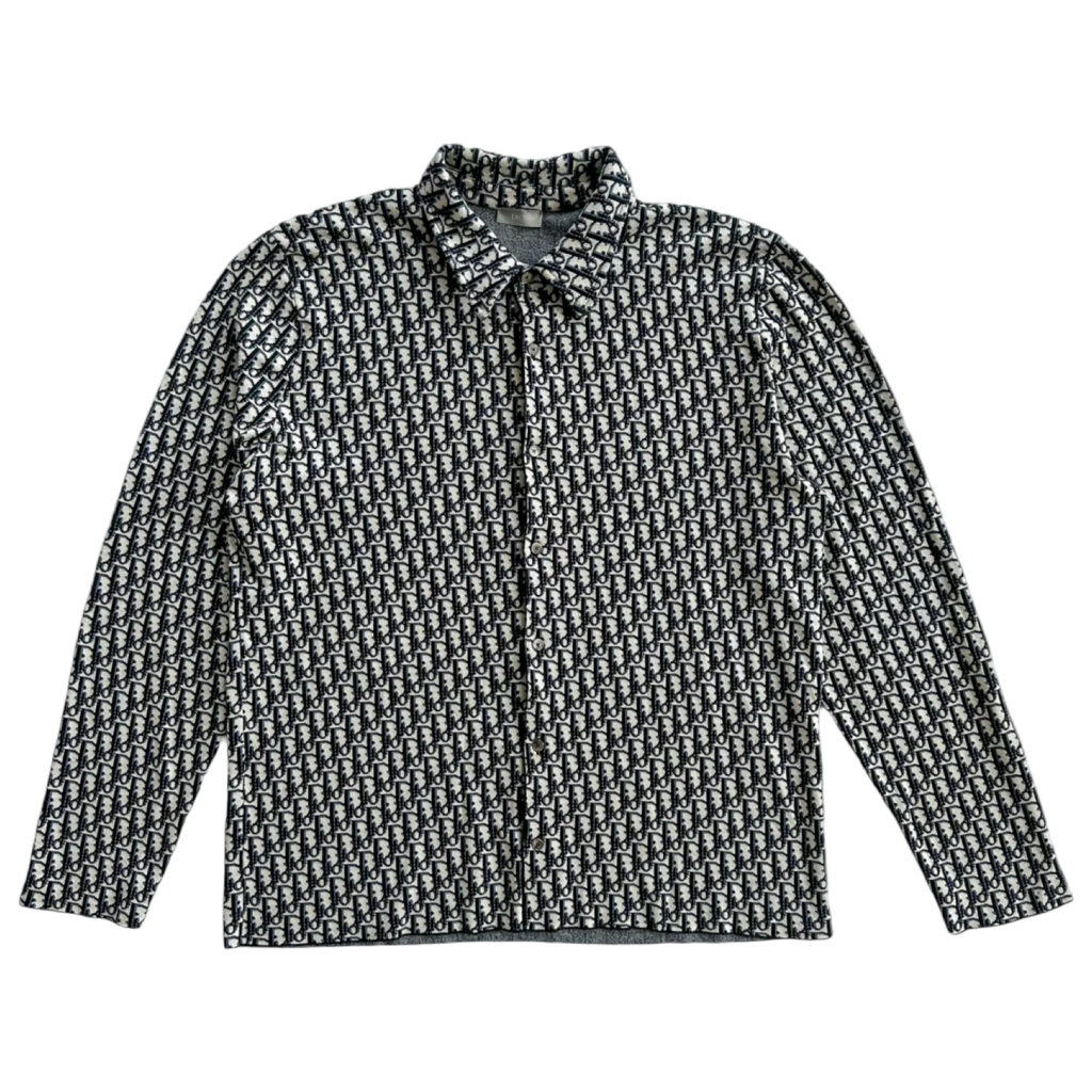 Dior oblique button up shirt