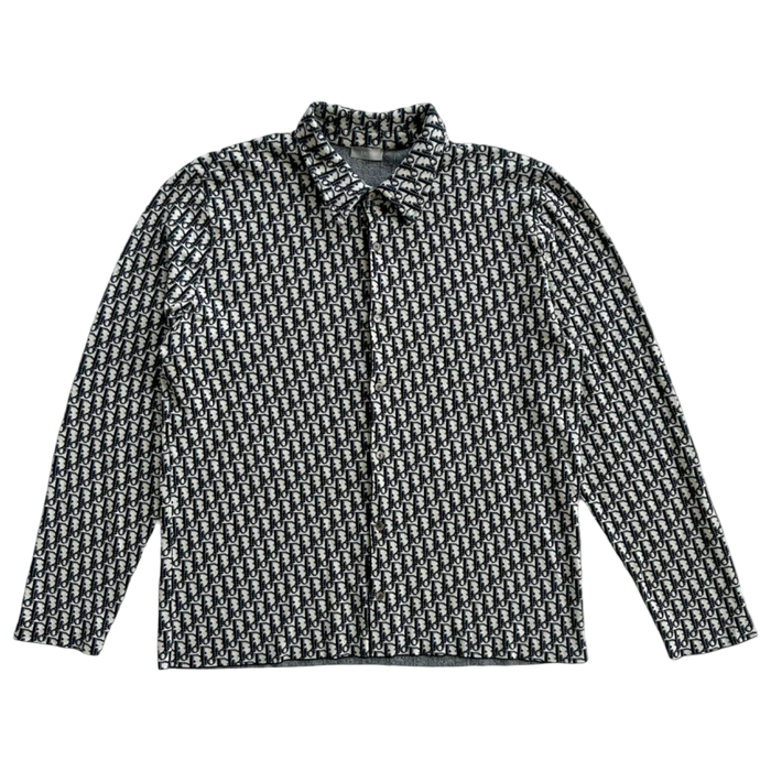Dior oblique button up shirt | Vitnage Clothing Store Canada