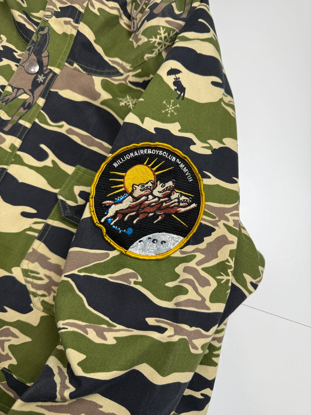 Billionaire Boys Club Hooded Jacket Camo