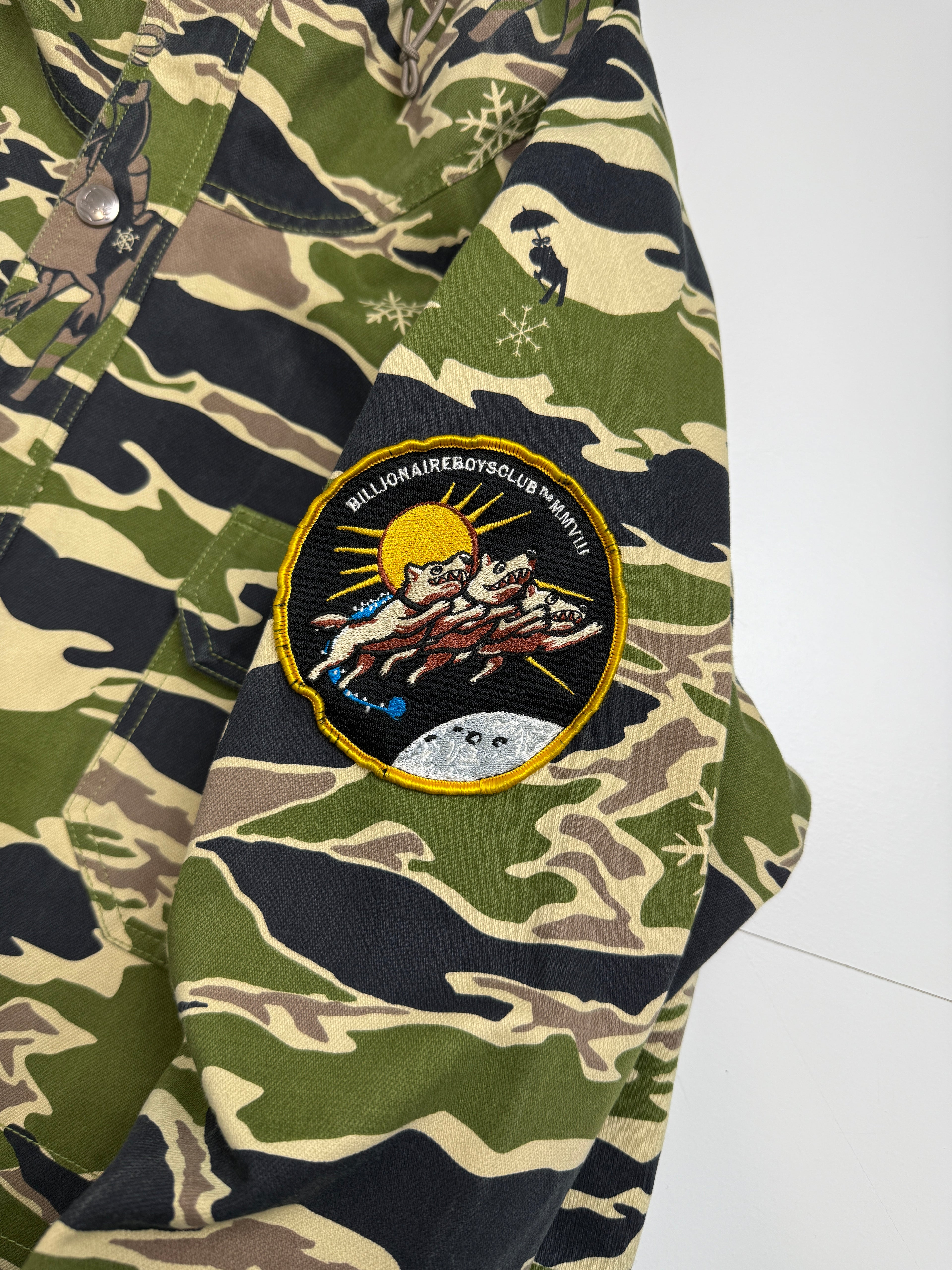 Billionaire Boys Club Hooded Jacket Camo
