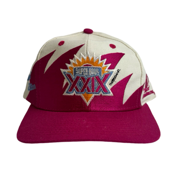 Vintage 90s Superbowl XXIX Shark Tooth Hat