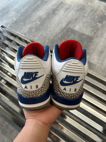 Air Jordan 3 Retro True Blue 2016 (USED)