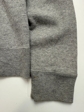 BAPE Sta Embroidered College Logo Crewneck Grey (USED)