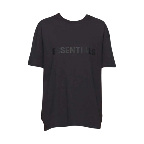 Fear Of God Essentials x SSENSE Boxy T-Shirt Applique Logo 'Dark Navy' | Vintage Clothing Store Canada