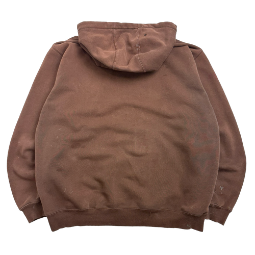 Vintage 2000's Carhartt Pullover Hoodie Brown | Vintage Clothing Store Canada