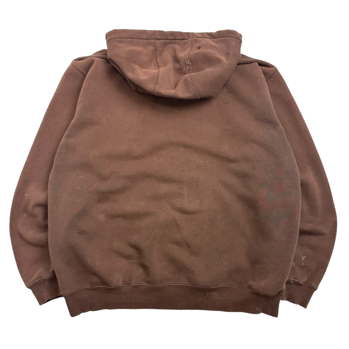 Vintage 2000's Carhartt Pullover Hoodie Brown | Vitnage Clothing Store Canada