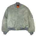 Stussy Dyed Nylon Bomber Jacket Stone (USED)