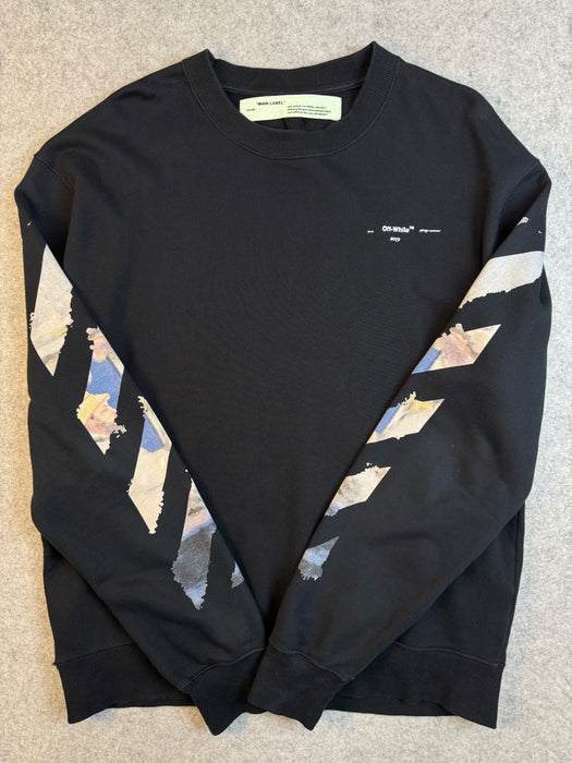 Off-White Main Label Sweater Black (USED) | Vitnage Clothing Store Canada