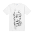 Comme des Garcons x Kaws Tee White/Black