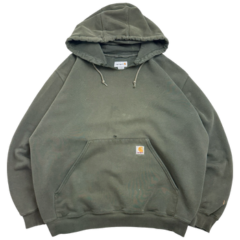 Vintage 2000's Carhartt Pullover Hoodie Green