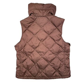 Women’s Burberry Puffer Vest Brown (USED)