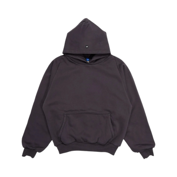 Yeezy Gap Logo Shrunken Hoodie Black