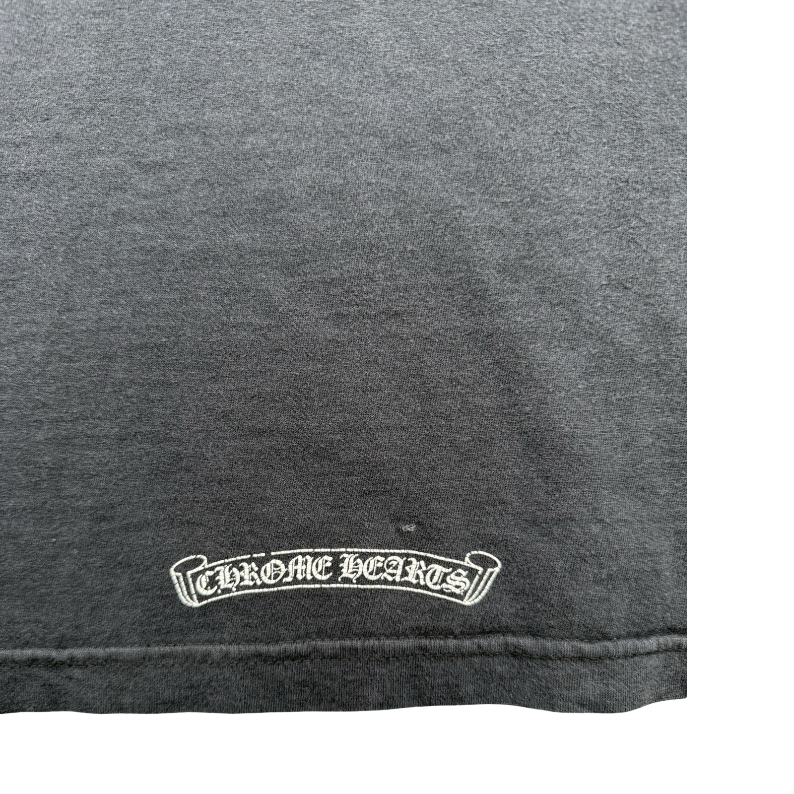 Chrome Hearts T Bar Logo Pocket Tee Black