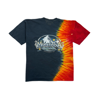 Vintage '02 Montana Harley Davidson Tye-Dye Tee