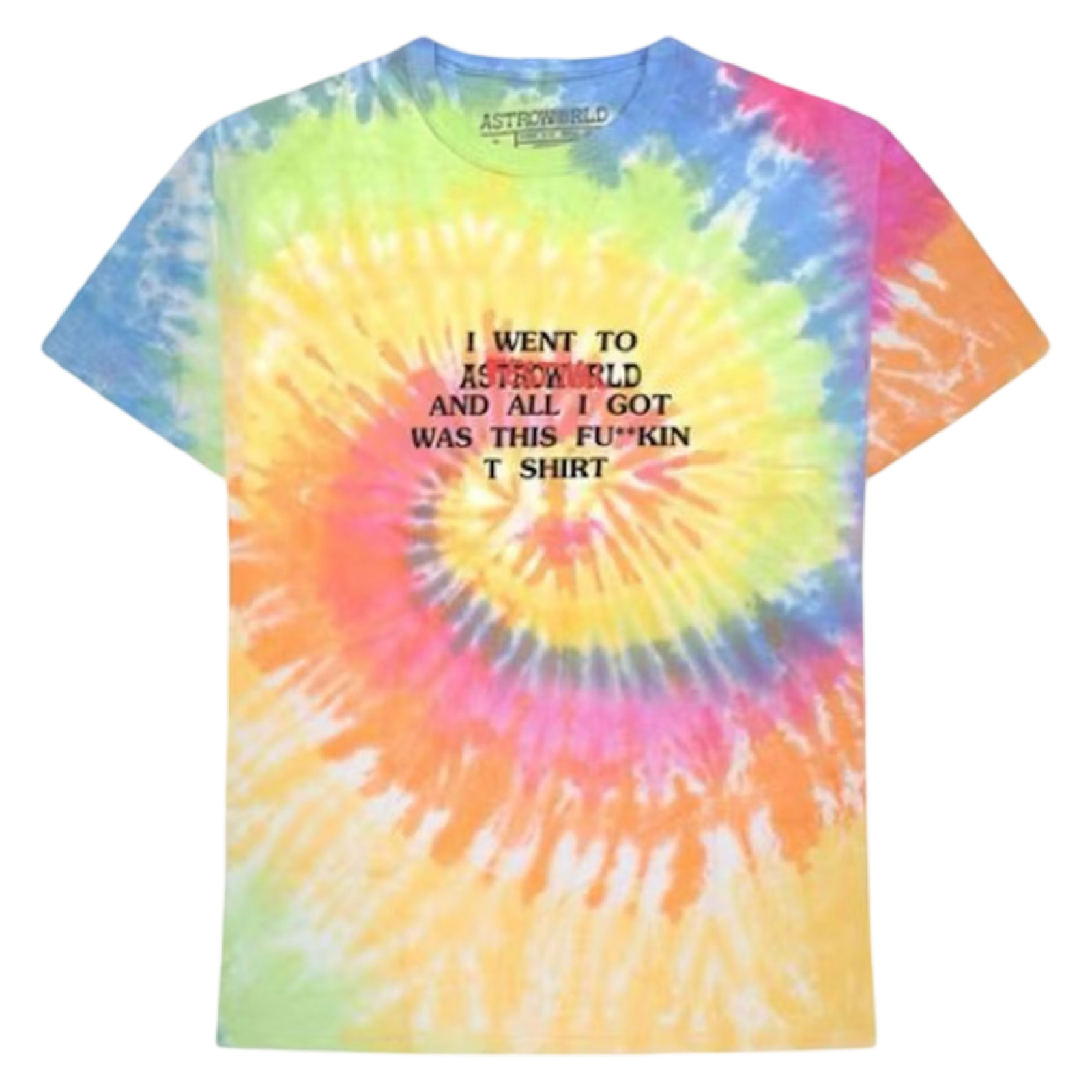 Travis Scott Where Were You Tee Tie Dye