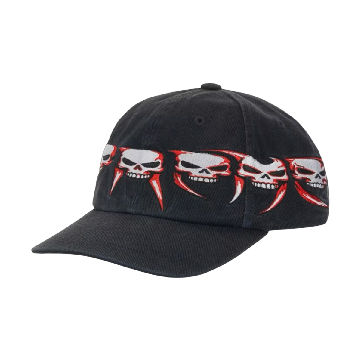 Supreme Skulls Spellout 6-Panel Hat Navy