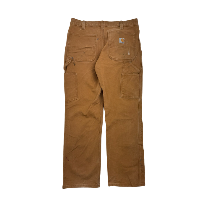 Vintage Carhartt Double Knee Pants Tan | Vitnage Clothing Store Canada