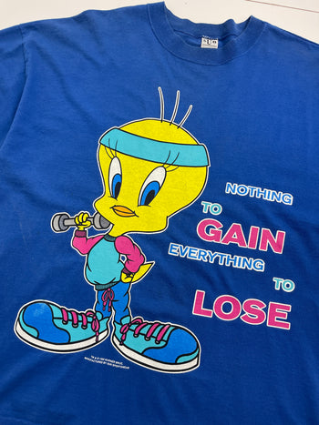 (XXL) Vintage '95 Tweety Bird Tee Blue