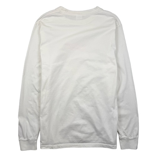 Supreme Box Logo L/S Tee White (USED) | Vintage Clothing Store Canada