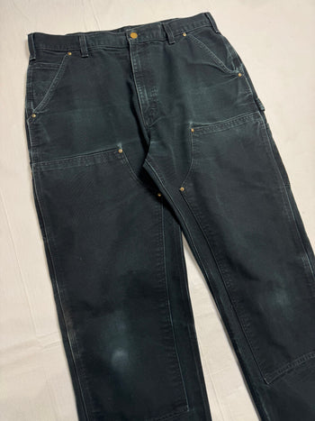 Carhartt Double Knee Carpenter Pants Black