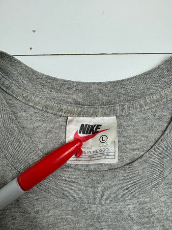 Vintage 90s Nike Basketball Tee Grey