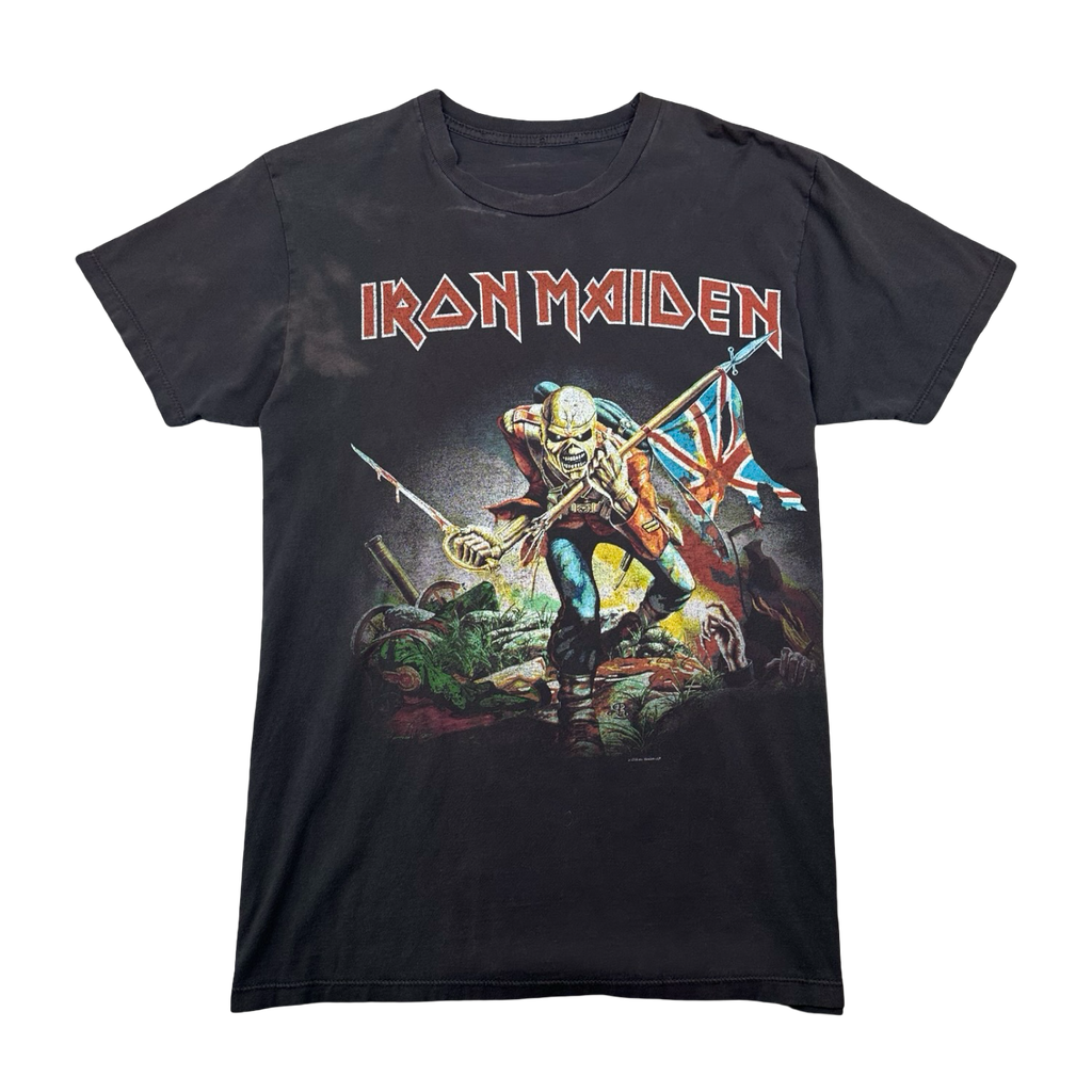 Vintage Iron Maiden The Trooper Band Tee Black