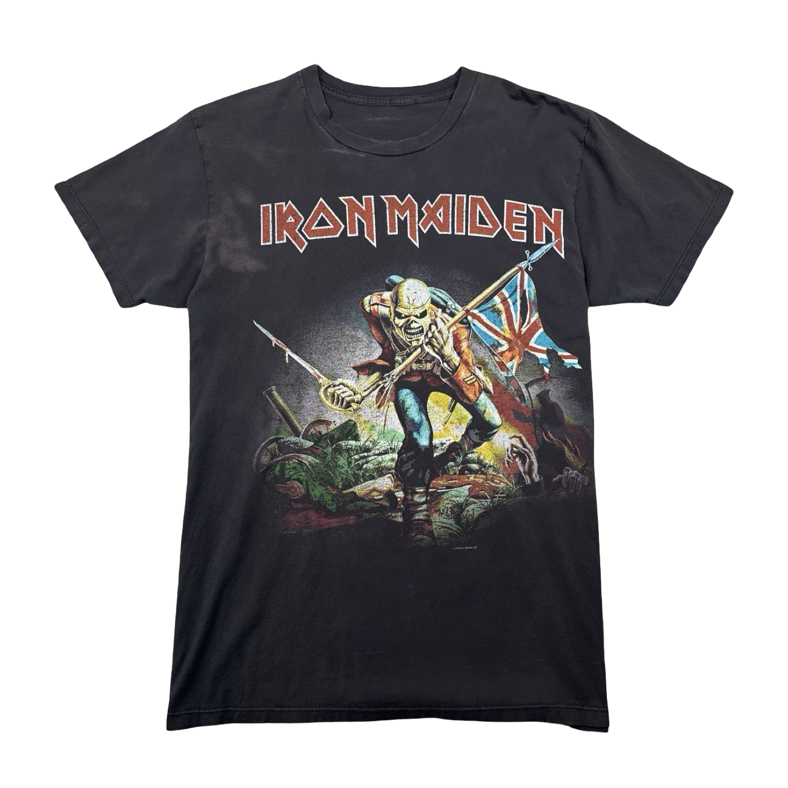 Vintage Iron Maiden The Trooper Band Tee Black