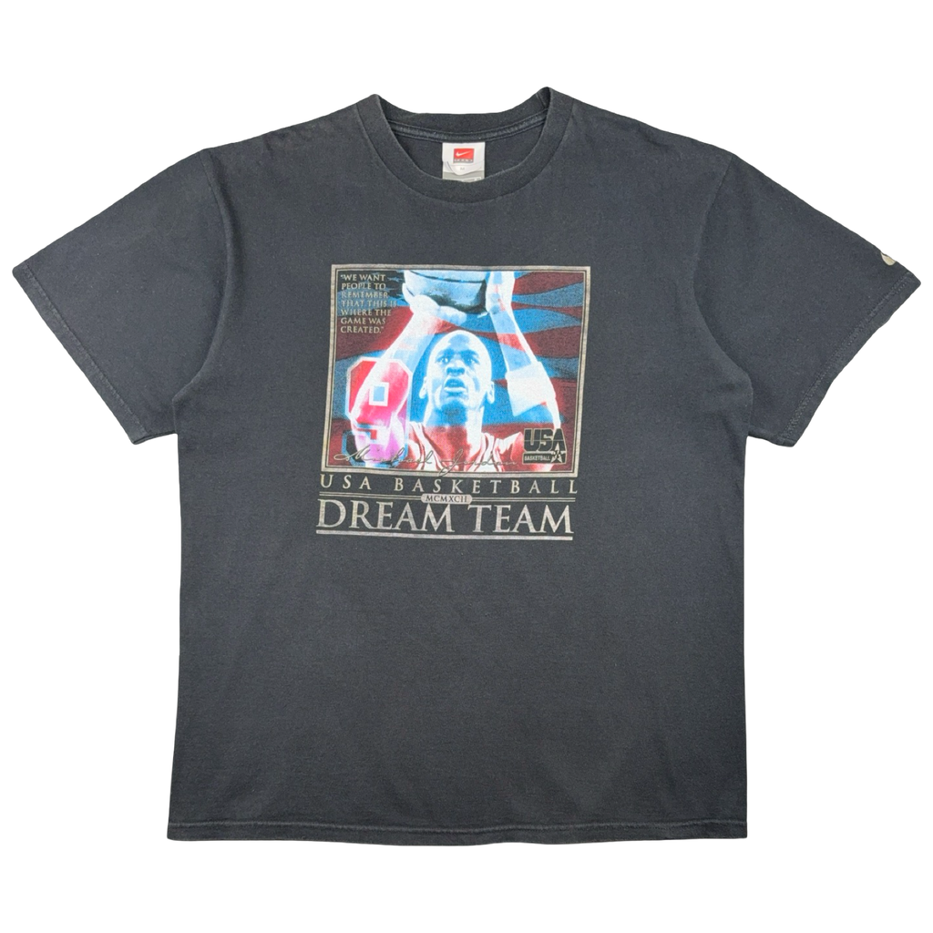 Vintage USA Basketball Dream Team Michael Jordan Tee Black