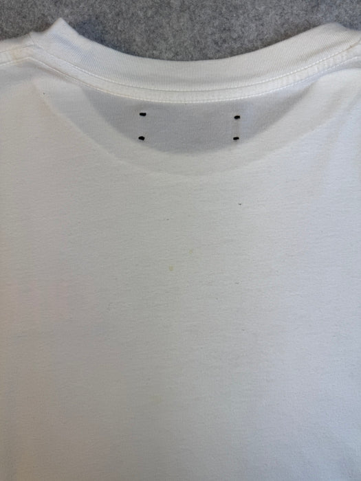 Amiri Bones Stacked L/S Tee White (USED) | Vitnage Clothing Store Canada