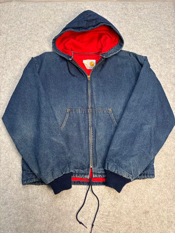 Vintage 1980’s Denim Carhartt Active Lined Jacket