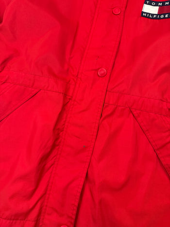 Vintage Tommy Hilfiger Windbreaker Light Jacket Red