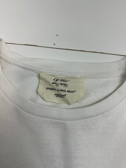 Off-White x Undercover Skeleton Dart Tee White (USED) | Vitnage Clothing Store Canada