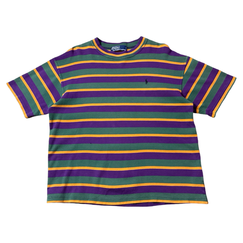 Vintage Polo Ralph Lauren Striped Tee | Vintage Clothing Store Canada