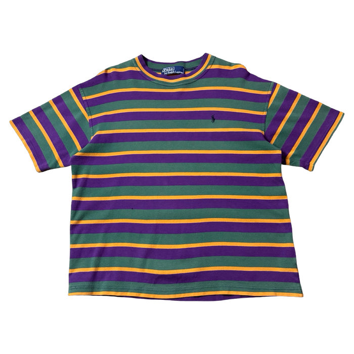 Vintage Polo Ralph Lauren Striped Tee | Vitnage Clothing Store Canada