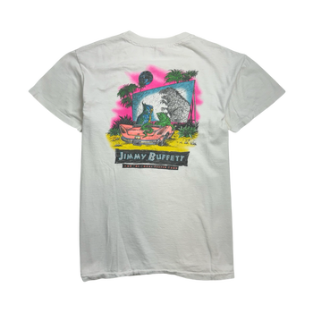 (M) Vintage 90s Jimmy Buffet Tee White