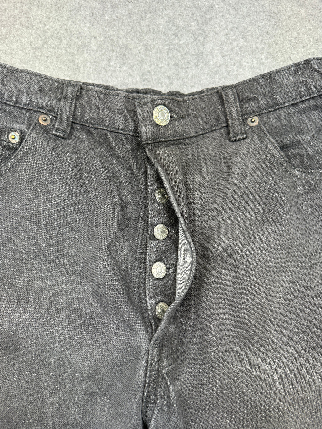 Vintage Levi's 501 Shorts Black