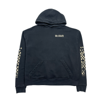 Rhude Malibu Eagle Hoodie Black (USED)