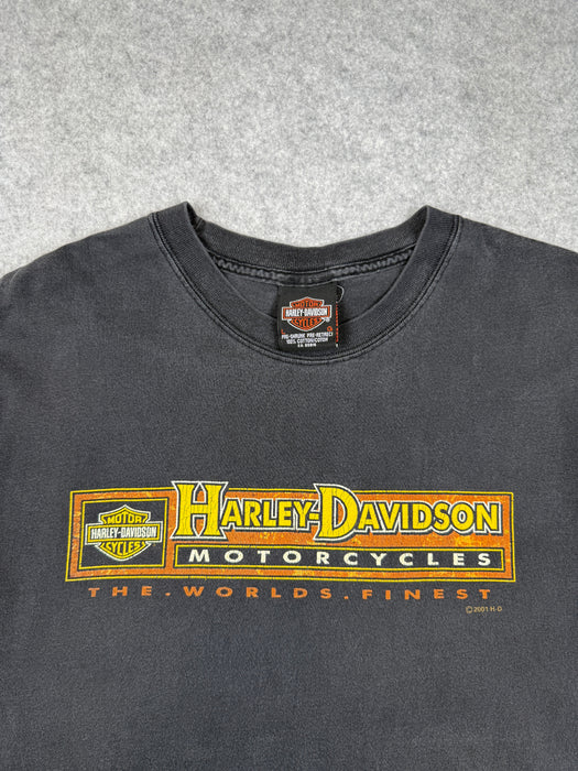 Vintage Harley Davidson Clare's Niagara Falls Tee Black | Vitnage Clothing Store Canada
