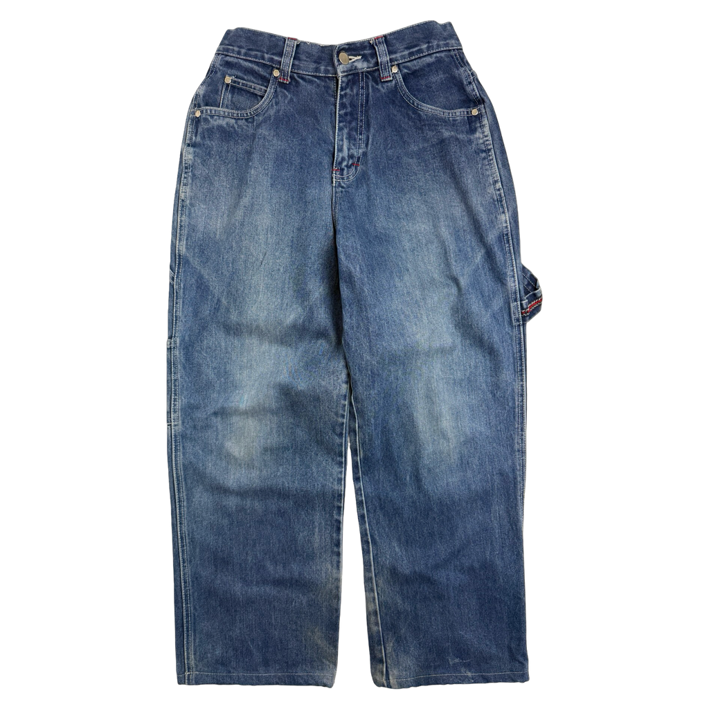 Blind Embroidered Carpenter Denim Pants