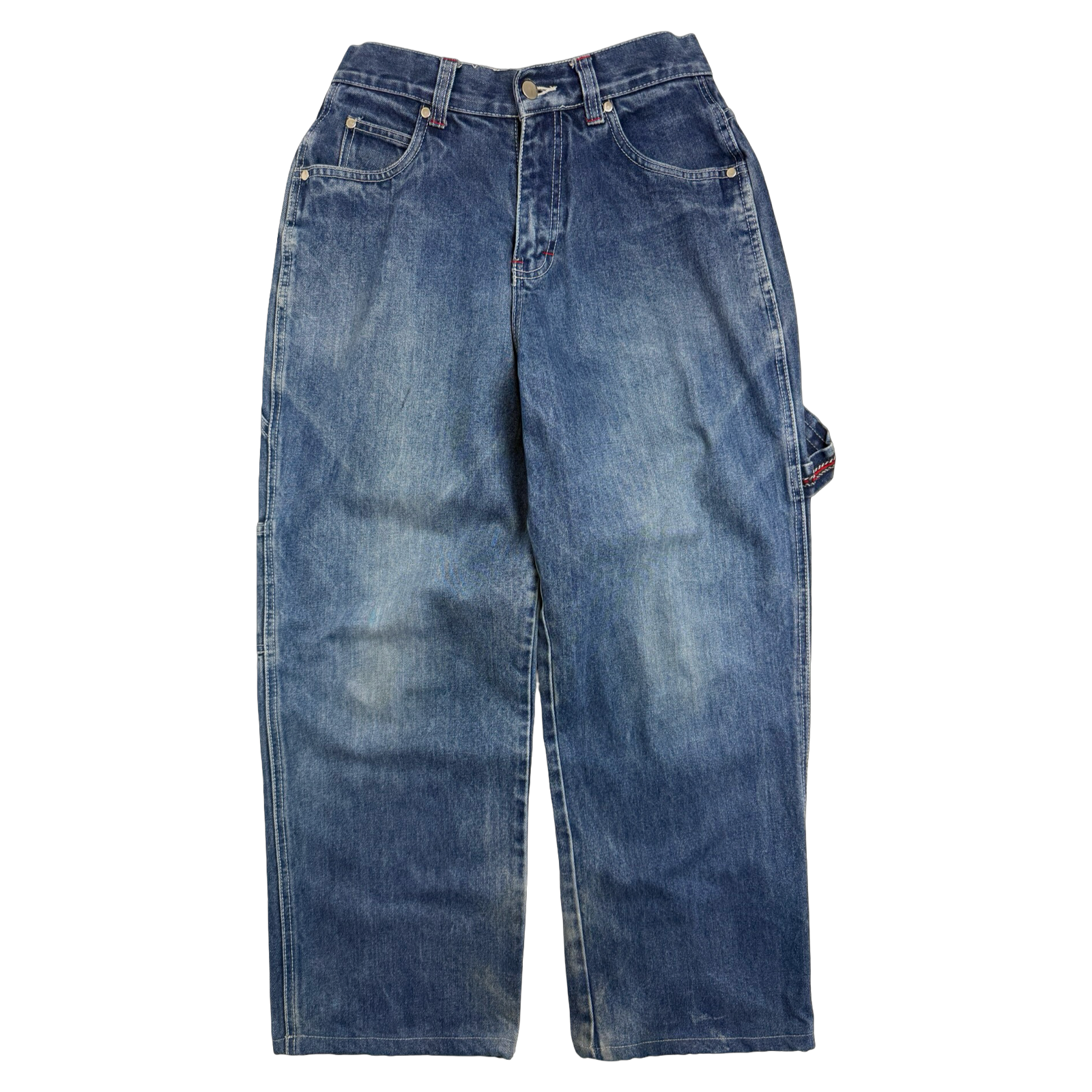 Blind Embroidered Carpenter Denim Pants