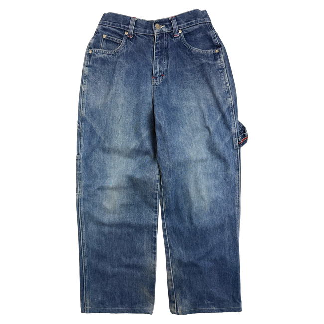 Blind Embroidered Carpenter Denim Pants