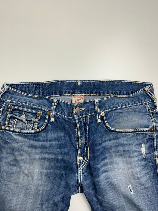 (36) Vintage Y2K True Religion Straight-Cut Jeans | Vitnage Clothing Store Canada