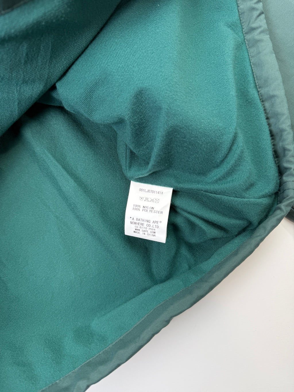BAPE Very Ape Coach Jacket Dark Green (USED)