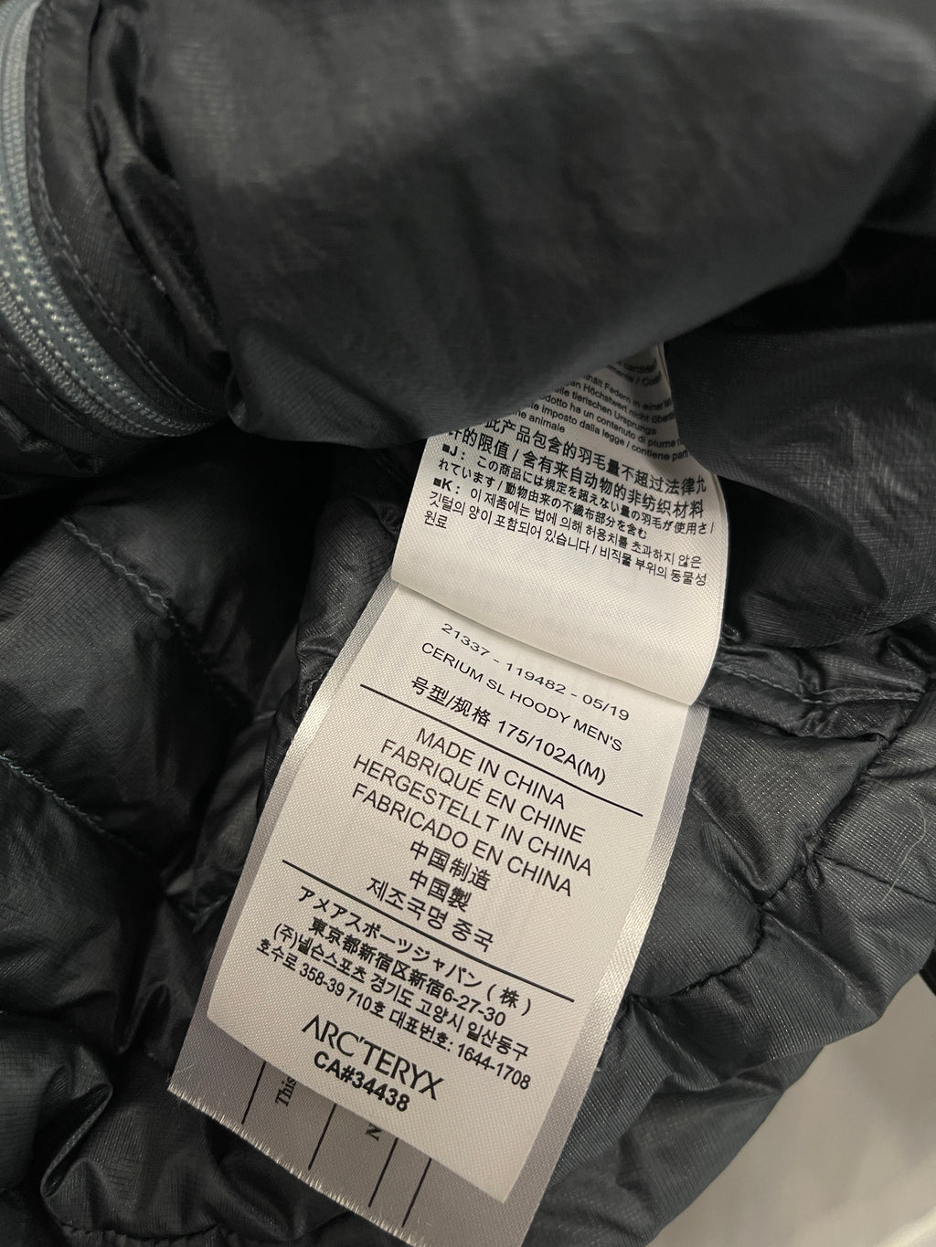 Arc'teryx Men's Cerium SL Hoody Paradigm (USED)