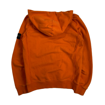 Stone Island Pullover Hoodie Orange (USED)