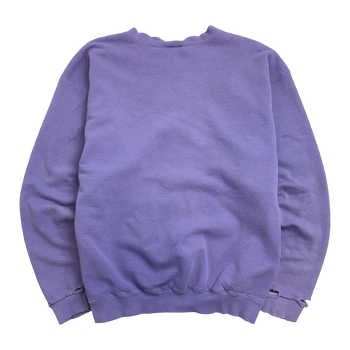 Vintage 1990s Nike Air Embroidered Sweatshirt Purple