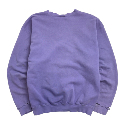 Vintage 1990s Nike Air Embroidered Sweatshirt Purple | Vintage Clothing Store Canada