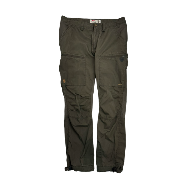 (32) FJall Raven Track Pants Brown