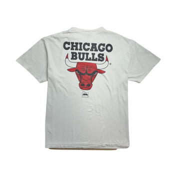 (XL) Vintage 90s Chicago Bulls Tee White