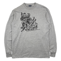Vintage Stussy Da Shiznit L/S Tee Grey